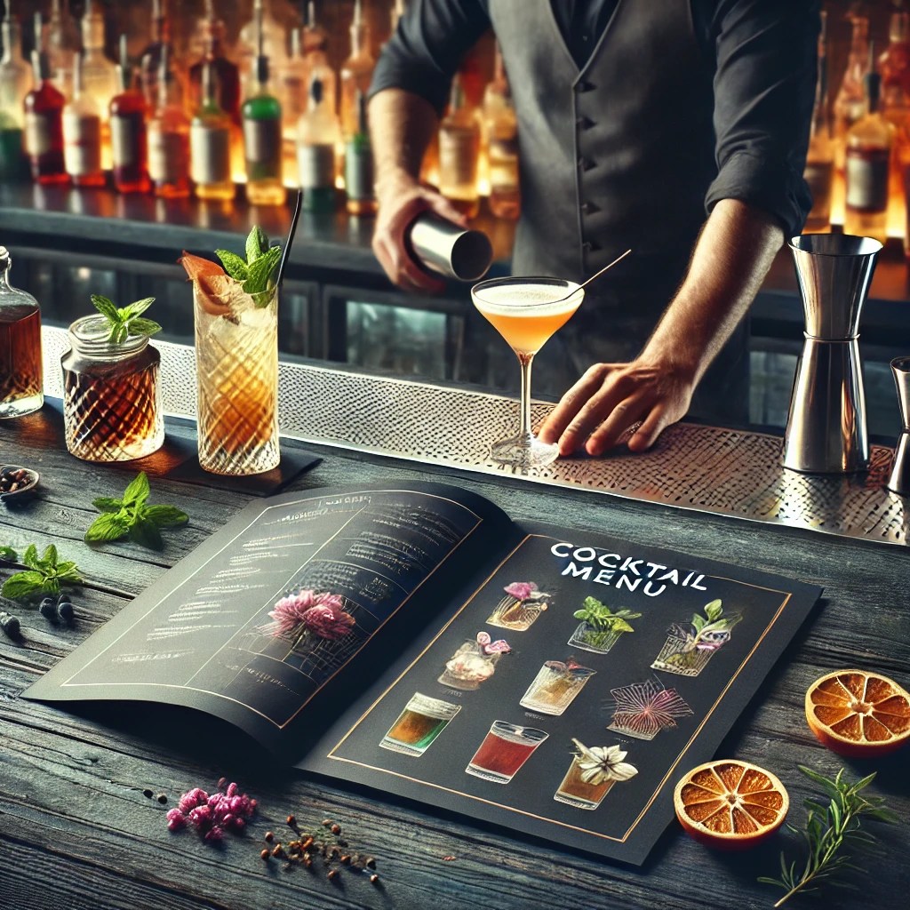 Développement de la carte des cocktails_ Consulting_mixology Concept Art