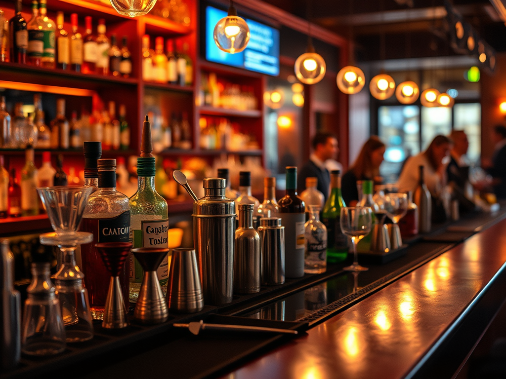 Mise en place opérationnelle bar_ Consulting_mixology Concept Art